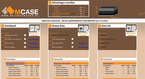 Ga naar de configurator