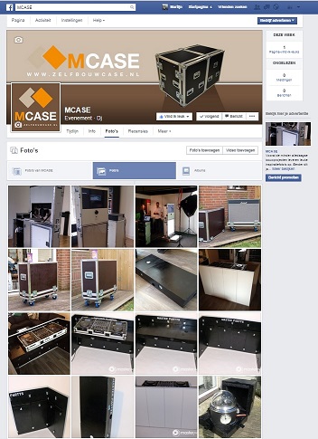 Bekijk het M-case fotoboek op Facebook