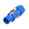 NAC3FCA Blauwe powercon plug