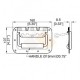 Afmetingen H7159 fliphandle